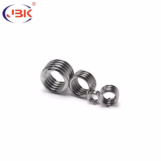 Chinese Wholesalers Produce Fasten Fasteners Solid Threaded Inserts for Sheet Metal Free Running Thread Insert Factory Direct